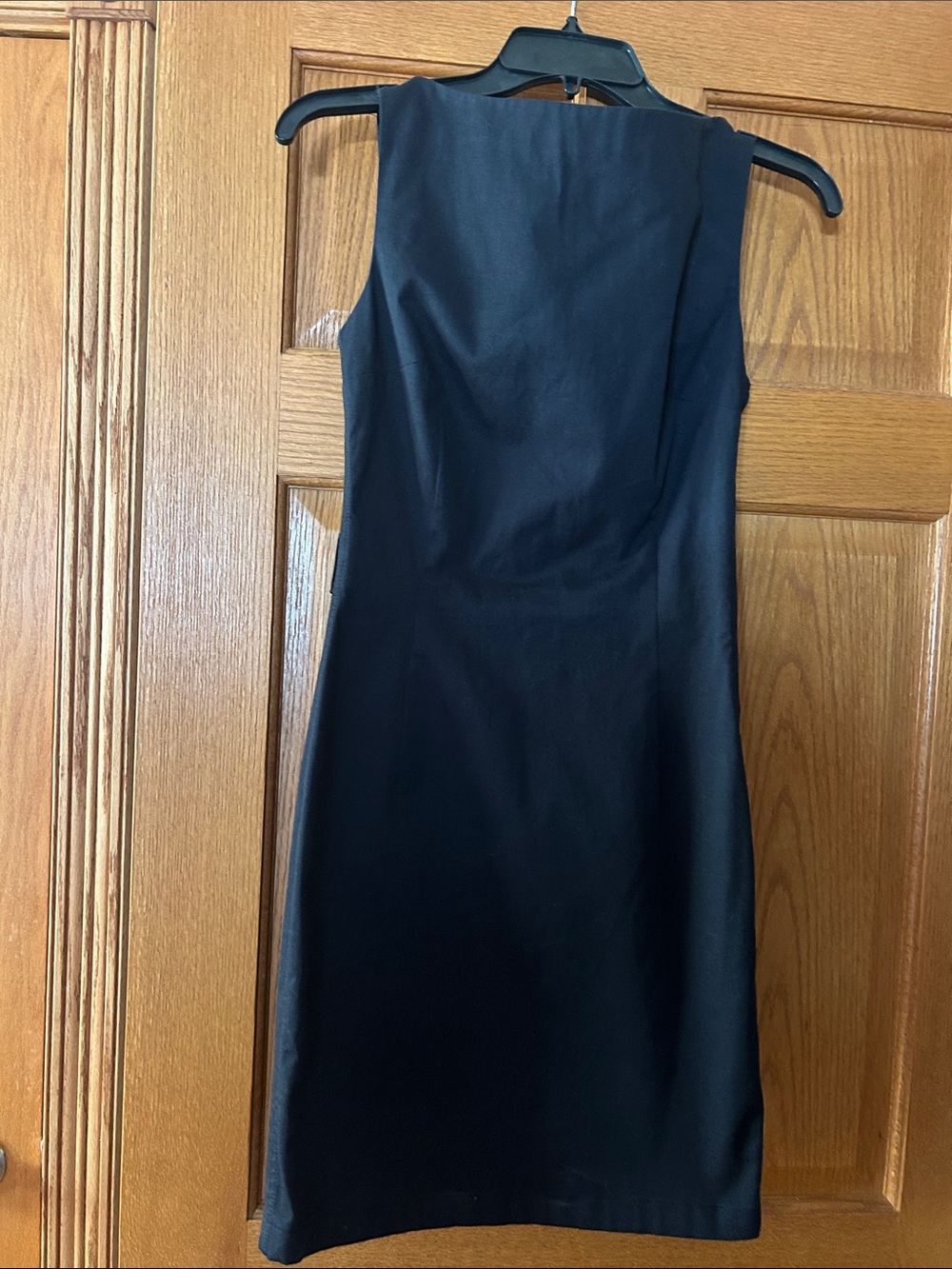 Prada Navy-Black Sleeveless Midi Dress